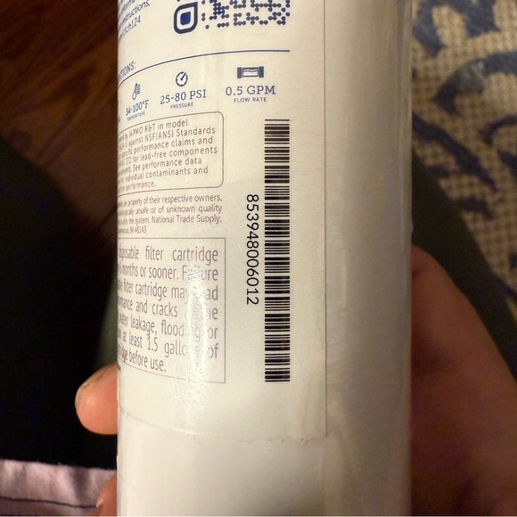 Refrigerator Water Filter ClearChoice CLCH124 Capable with 644845 / REPLFLTR10 6 - Picture 6 of 6
